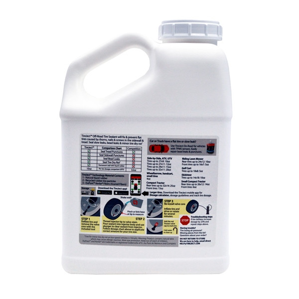 TireJect Tire Sealant, Refill 1 Gallon Liquid - 3.79L  - 051691