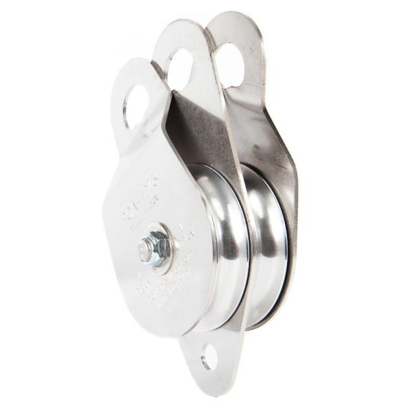 Portable Winch Double Swing Side Pulley with stainless steel plates - 078261