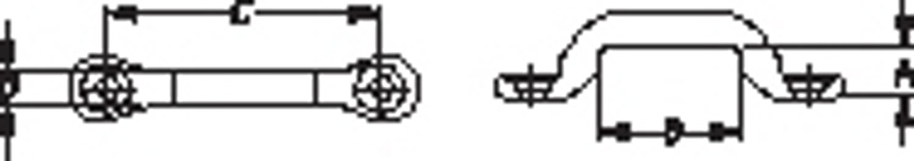 Sea Dog Tie Down Eye Straps - 738090