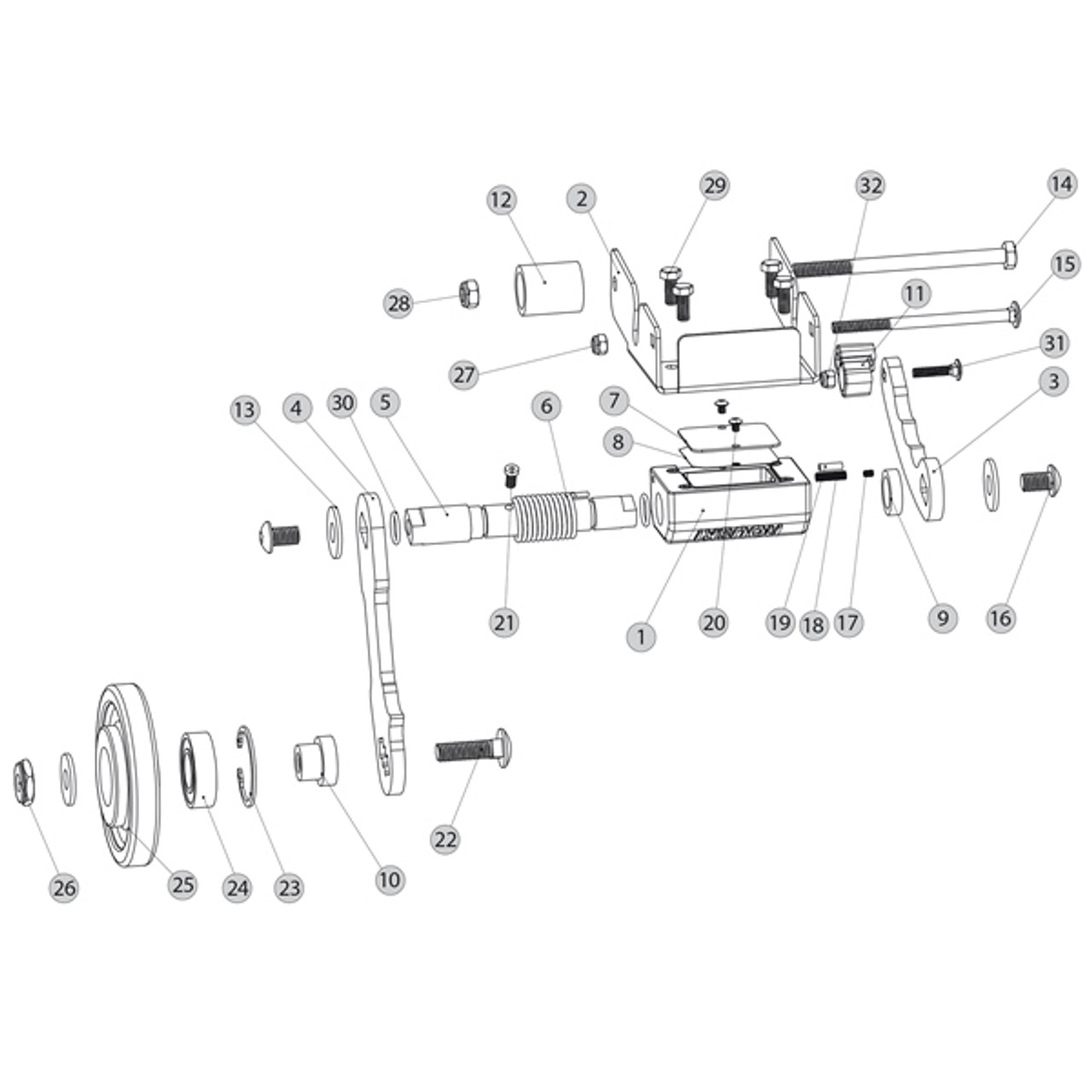 Kimpex Rouski Gen 3 Retractable Wheels System Tuner - 472570