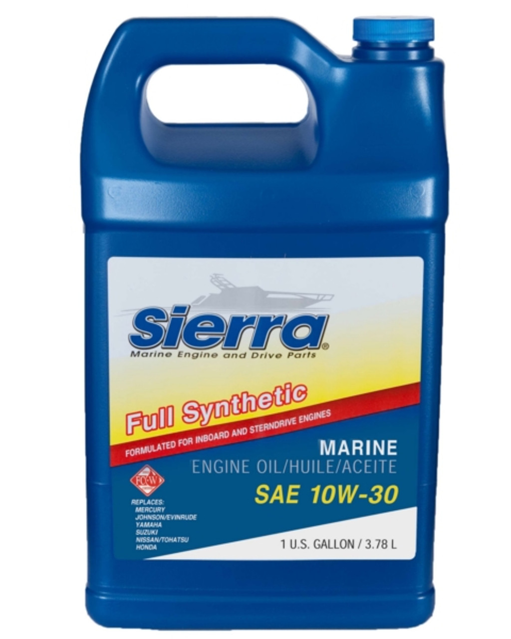 Sierra Synthetic Oil 10W30 FC-W 10W30 - 3.79L  - 710879 Sierra Synthetic Oil 10W30 FC-W 10W30 - 3.79L  - 710879