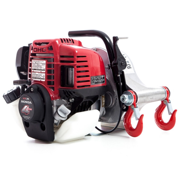 Portable Winch Gas-Powered Portable Capstan Winch Kit, Power of 1550lbs - 078294
