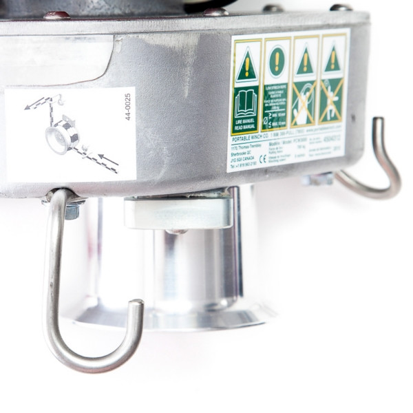 Portable Winch Gas-Powered Portable Capstan Winch Kit, Power of 1550lbs - 078294