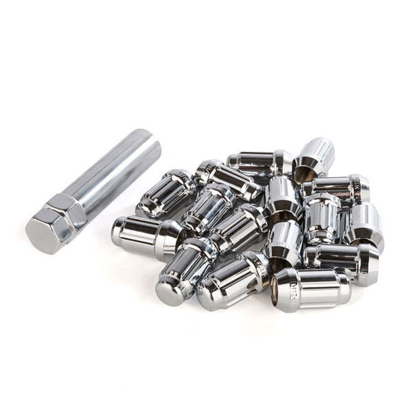 WCA Conical Lug Nut Kit (16) with Tip Closed 217308 - 217308
