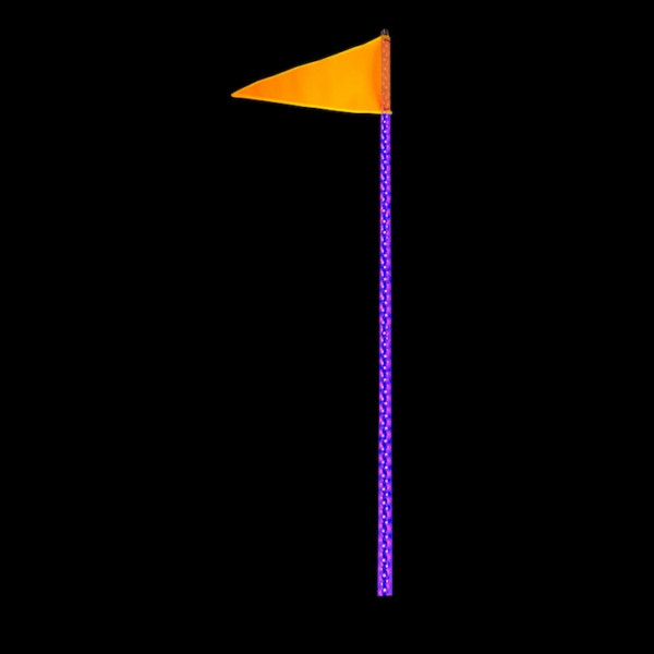 Quake LED Whip Light with Flag - 222649