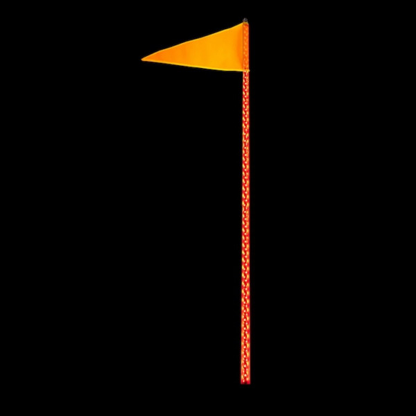 Quake LED Whip Light with Flag - 222649