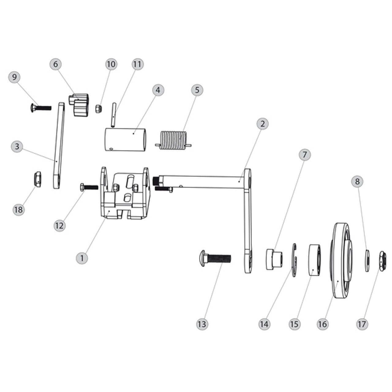 Kimpex Rouski Gen 1 Retractable Wheel System Flex-A/2 - 472579