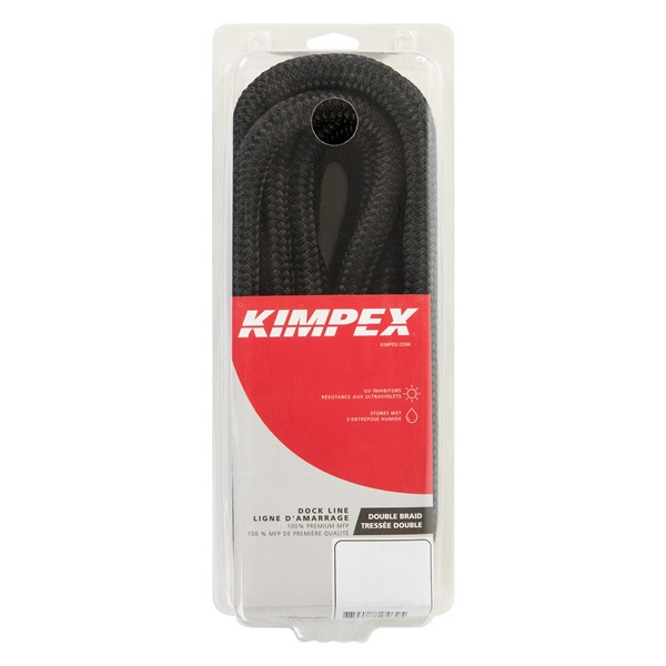 Kimpex Multi-Filament Polypropylene Dock Line 20 ft - 3/8" - Polypropylene - Multi-filament - 748407