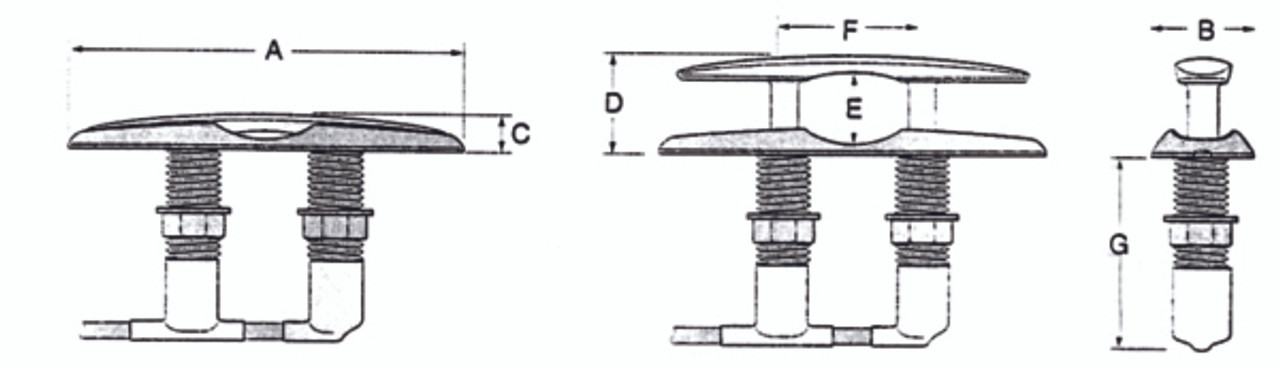 Attwood Neat Cleat - 700809
