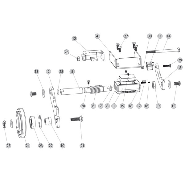 Kimpex Rouski Gen 3 Retractable Wheels System Pilot DS + Wide Sole - 472594