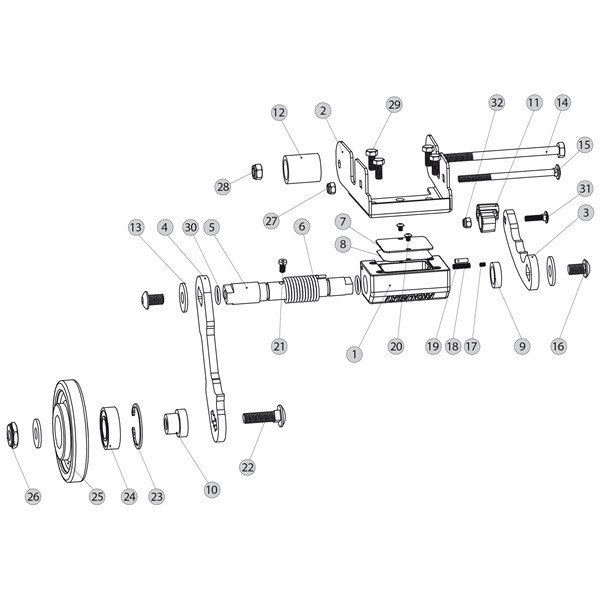 Kimpex Rouski Gen 3 Retractable Wheels System Tuner 3 - 472608