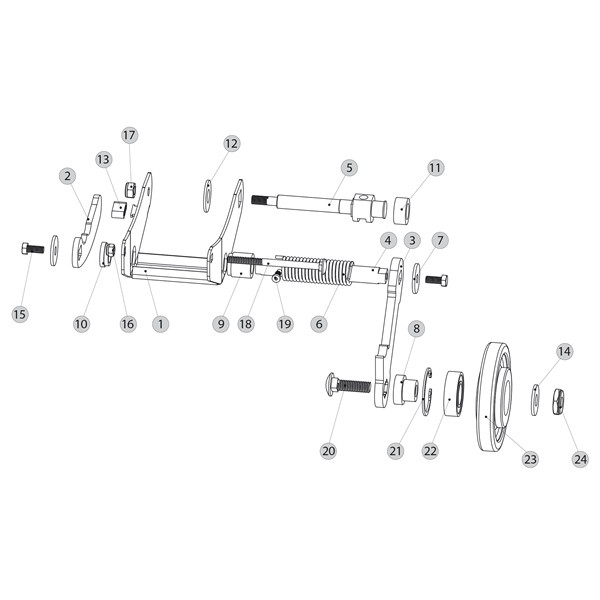 Kimpex Rouski Gen 3 Retractable Wheels System Pilot TS - 472695