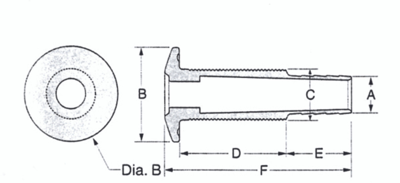 Attwood Thru-Hull - 700821
