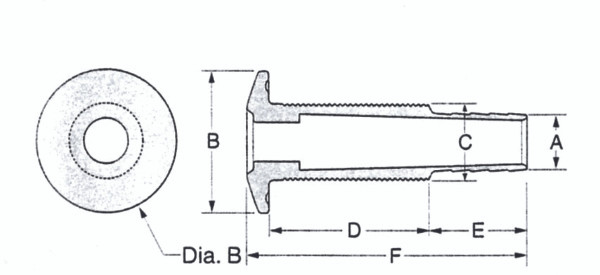 Attwood Thru-Hull - 700821