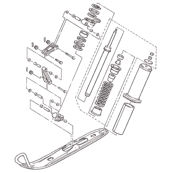 Kimpex Yamaha Front Suspension Hardware Kit - 110647