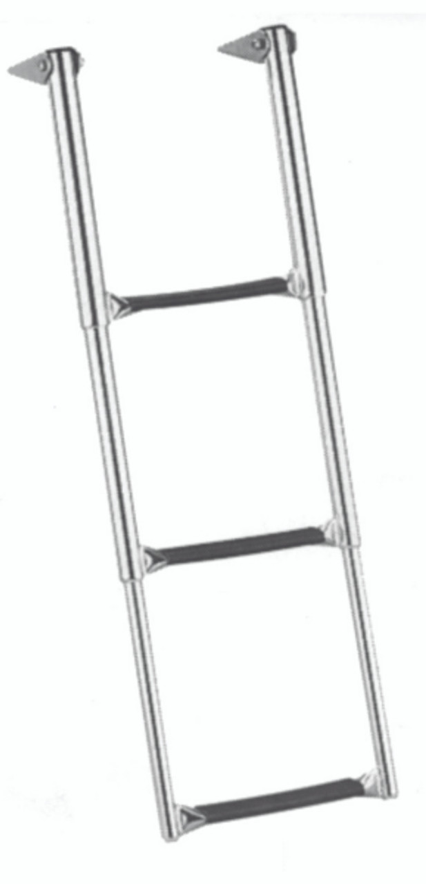 Garelick Over Platform Telescoping Drop Ladder Telescopic - 3 - 701131