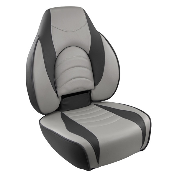 Springfield Fish Pro Down Seat High-back fold-down seat - 756010