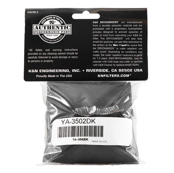 K&N Drycharger Air Filter Wrap Drycharger - 076983