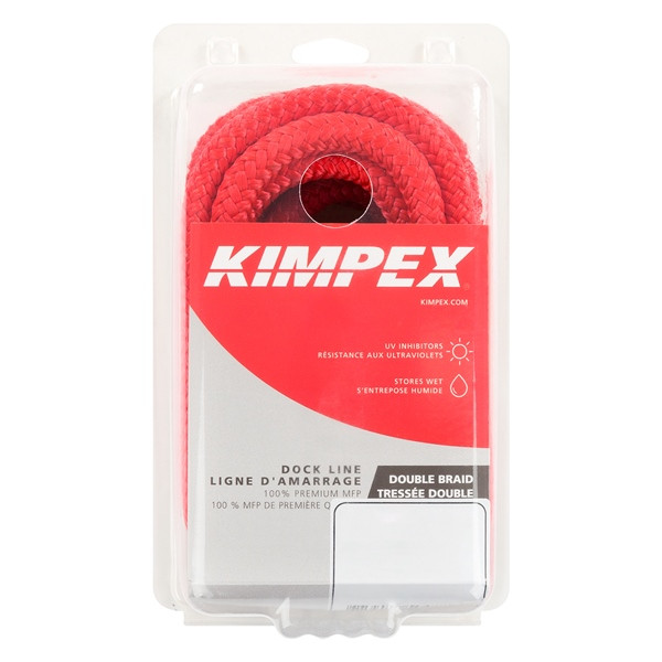 Kimpex Multi-Filament Polypropylene Dock Line 25' - 1/2" - Polypropylene - Multi-filament - 748493