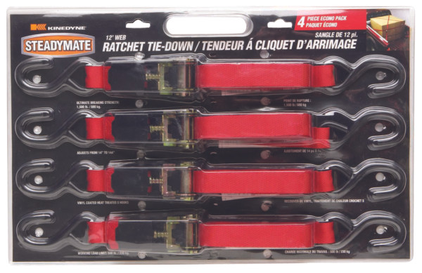 Kinedyne Canada Ratchet Buckle with 12' Web 12' - 914035