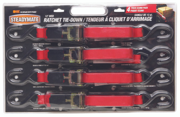 Kinedyne Canada Ratchet Buckle with 12' Web 12' - 914035