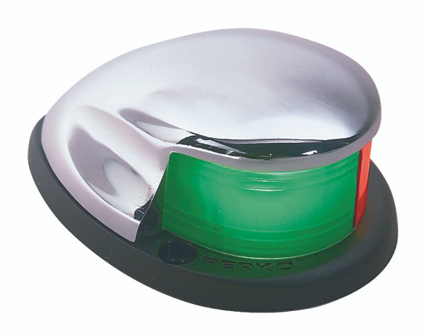 PERKO  Bi-Color Bow Light Chrome Bow lights - Silver - 701894