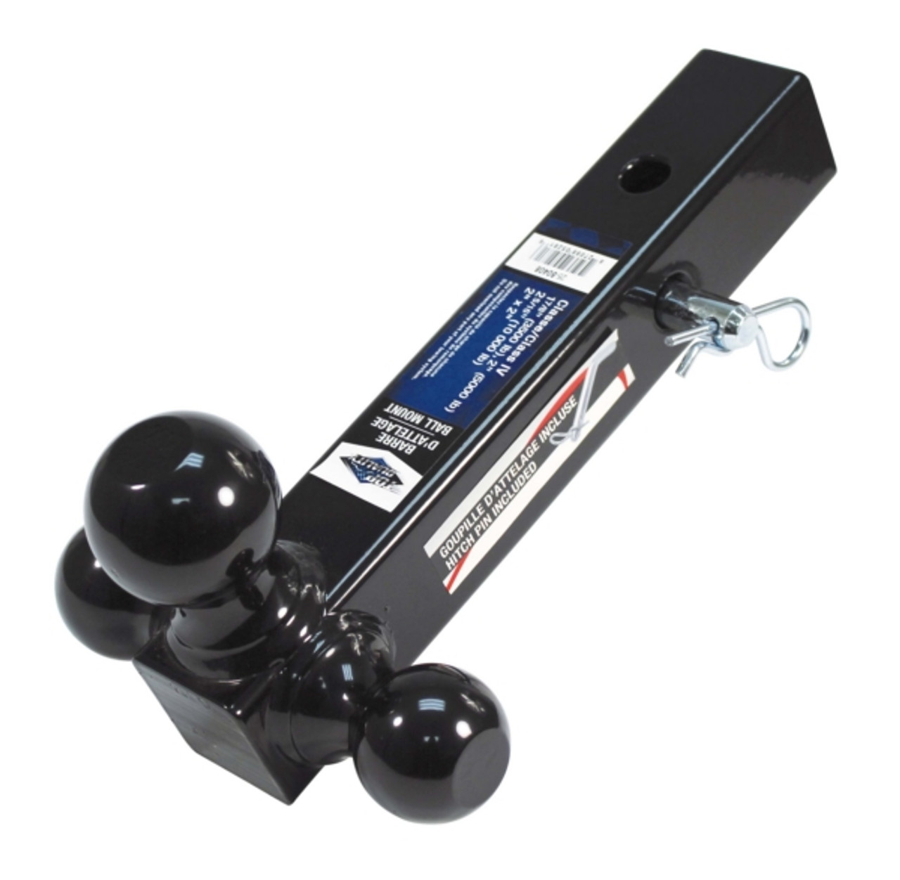 Top Quality Trailer Ball Hitch, Tri-Ball 10000 lbs, 5000 lbs, 3500 lbs - 720364