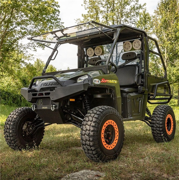 Super ATV Diamond Plate Bumper Steel - POLARIS - 314969