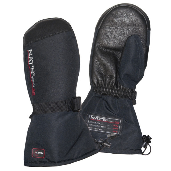 NAT'S Deerskin Work Mittens Men, Women - L - 202684