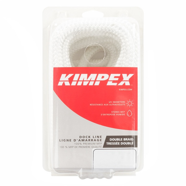 Kimpex Multi-Filament Polypropylene Dock Line 25' - 1/2" - Polypropylene - Multi-filament - 748499