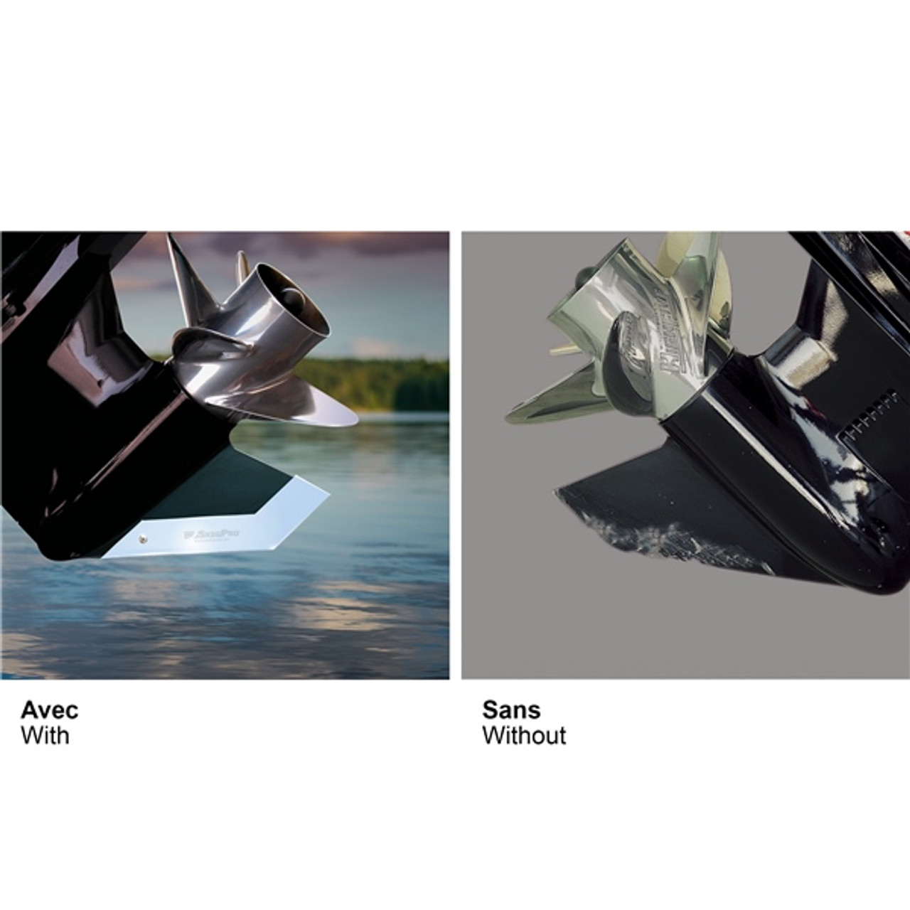 Megaware SkegPro® Skeg Protector Stainless steel - 757058