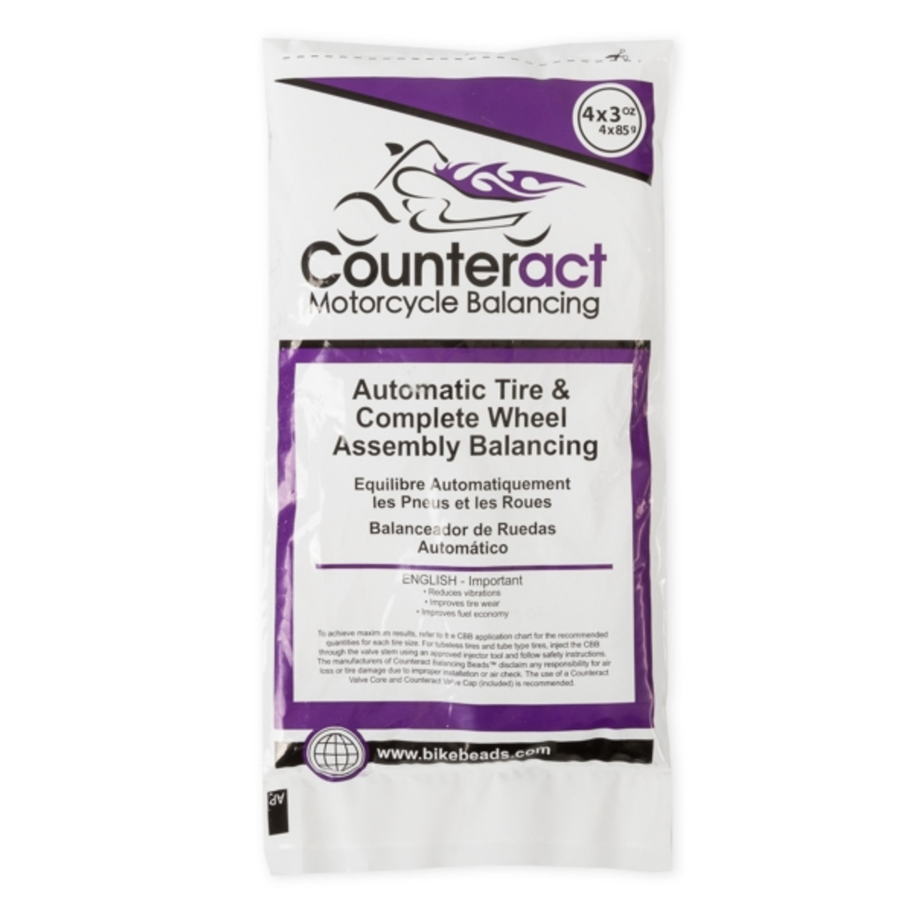 Counter Act Tire Balancing Beads - Dealer Bag - 185039 Counter Act Tire Balancing Beads - Dealer Bag - 185039