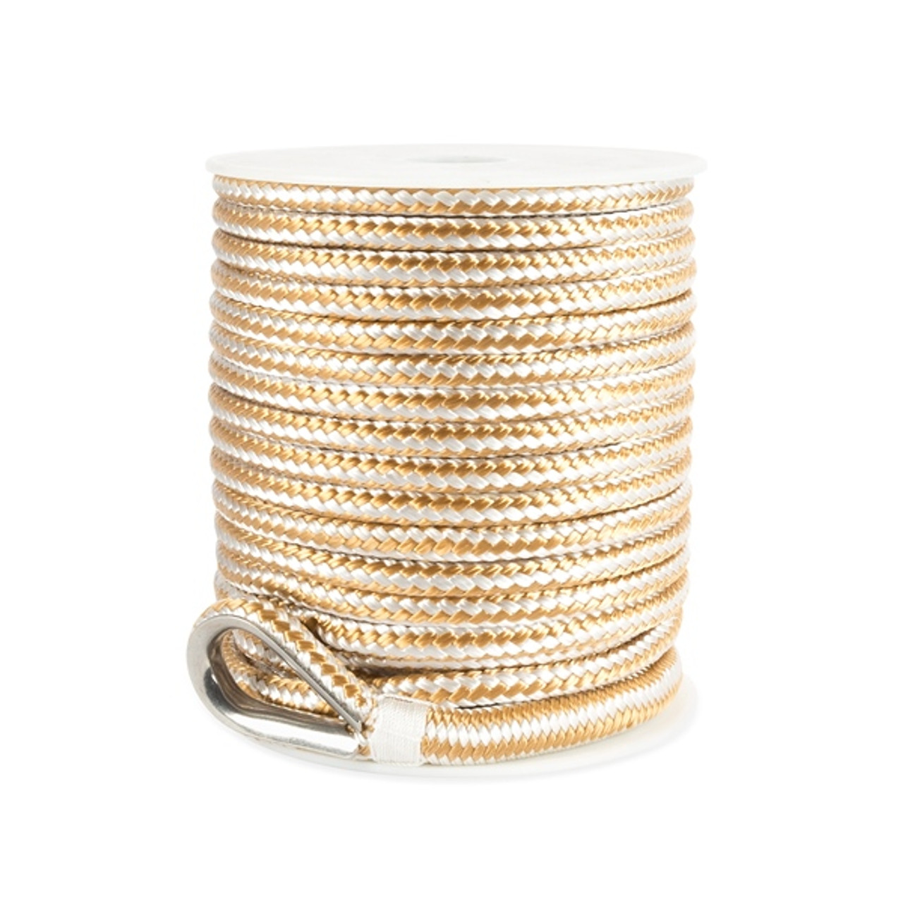 Kimpex Double Braid Anchor Line 100' - 3/8" - Nylon - Double Braided - 748512