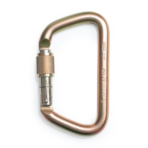 Portable Winch Steel Locking Carabiner - 118208