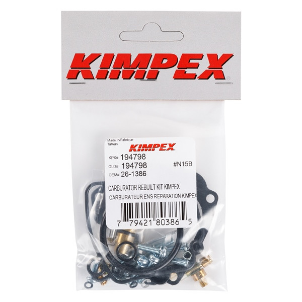 Kimpex Carburetor Repair Kit YAMAHA - 194798