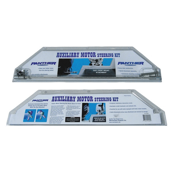 Panther Auxiliary Motor Steering Kit - Stainless - 720795