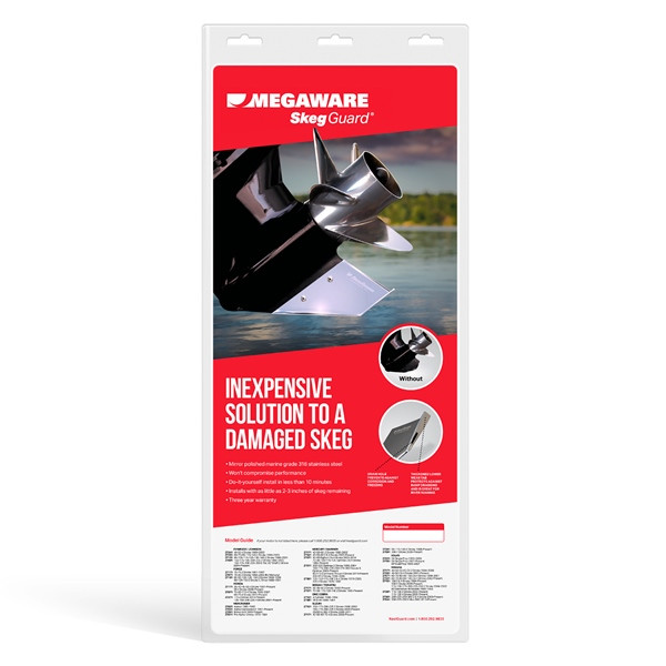 Megaware SkegGuard® Skeg Protector Stainless steel - 757085