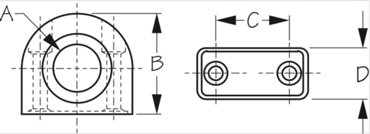 Sea Dog Fairlead - 702281