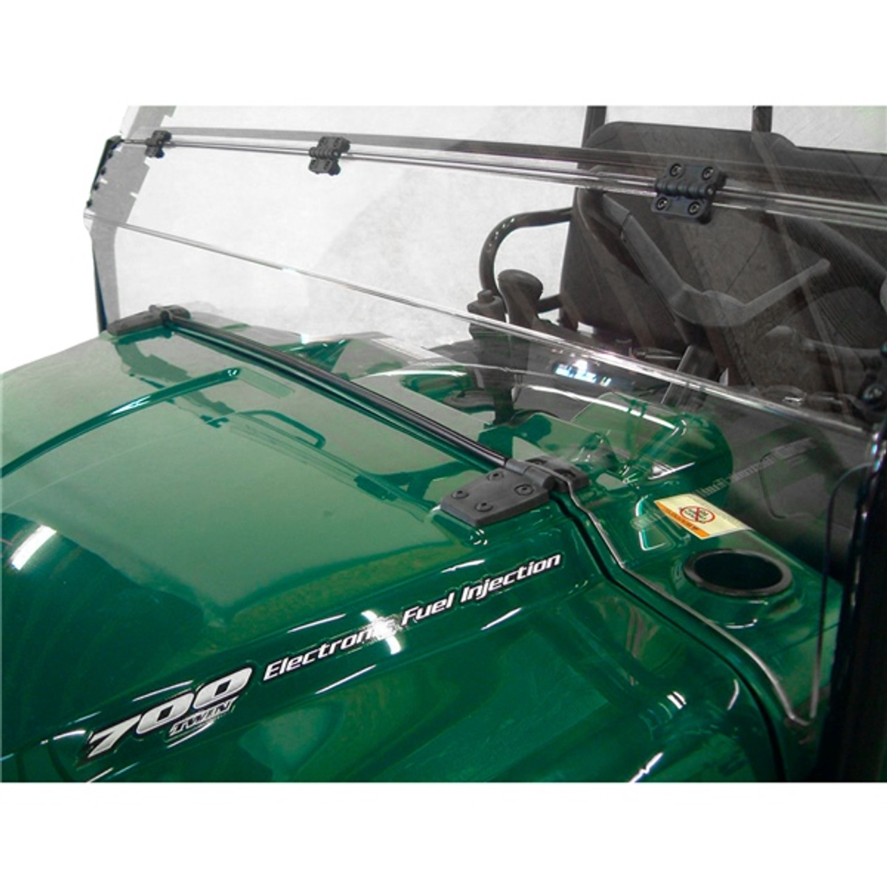 Direction 2 Half Windshield - Scratch resistant Fits Polaris - 175272
