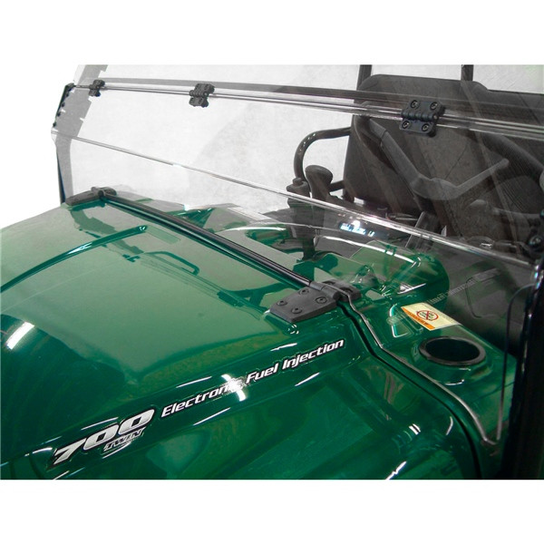 Direction 2 Half Windshield - Scratch resistant Fits Polaris - 175272