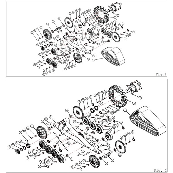 COMMANDER WSS4 Track Kit - 393001