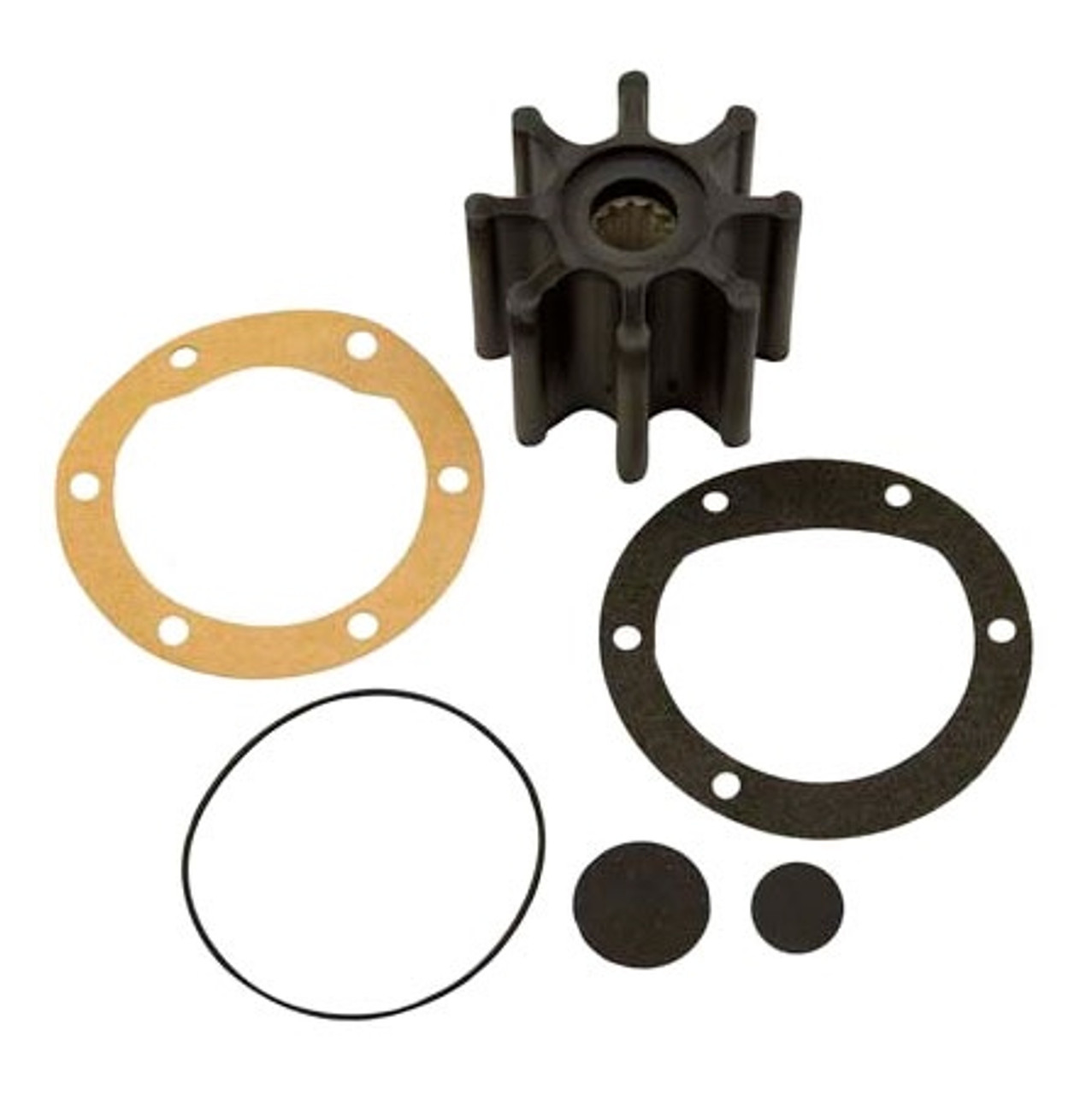 Sierra Neoprene Impeller Kit Fits Jabsco, Fits Johnson/Evinrude, Fits Yanmar, Fits Volvo - 725194