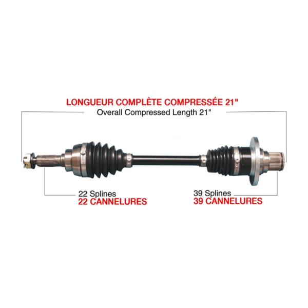 TrakMotiveHD Complete HD Axle SUZUKI - 216529