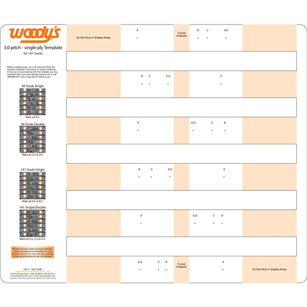 WOODYS 300S Template - 463643