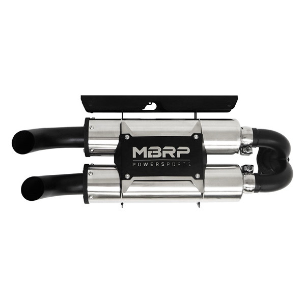 MBRP Powersports Muffler Performance Fits Polaris - 080354