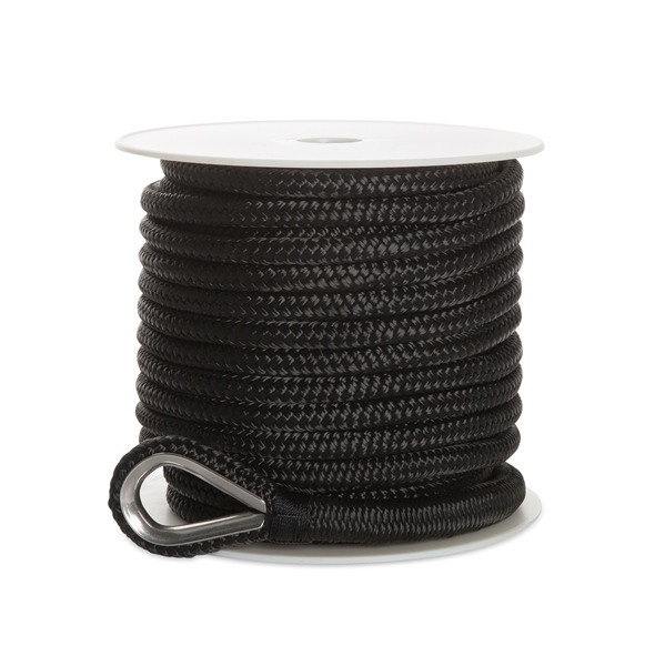 Kimpex Double Braid Anchor Line 100' - 3/8" - Nylon - Double Braided - 748590