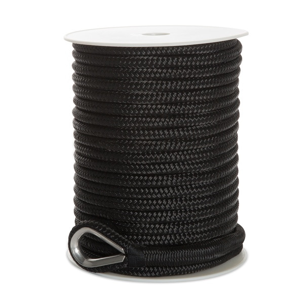 Kimpex Double Braid Anchor Line 150' - 1/2" - Nylon - Double Braided - 748593
