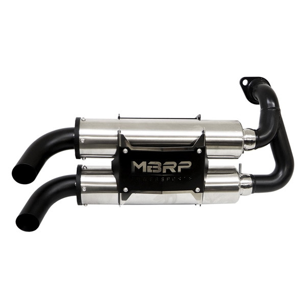 MBRP Powersports Muffler Performance Fits Polaris - 080378