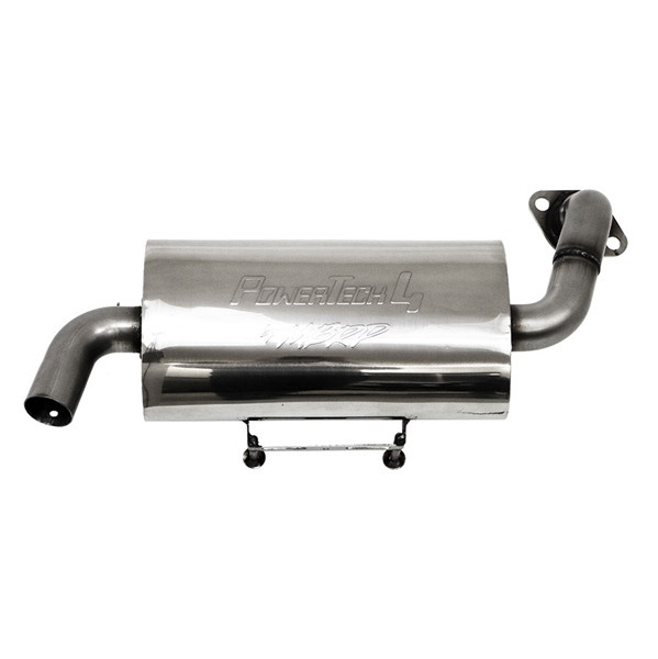 MBRP Powersports PowerTech 4 Slip-on Exhaust Fits Polaris - 080379