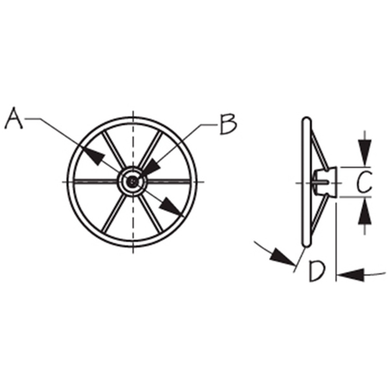 Sea Dog Steering Wheel - 702707